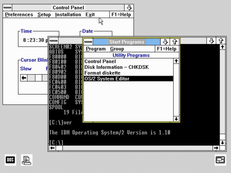 История DOS как игровой платформы. 