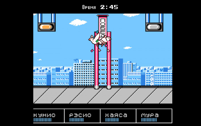 Соревновательные игры серии Kunio-kun для NES
