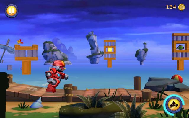 Обзор игры Angry Birds Transformers