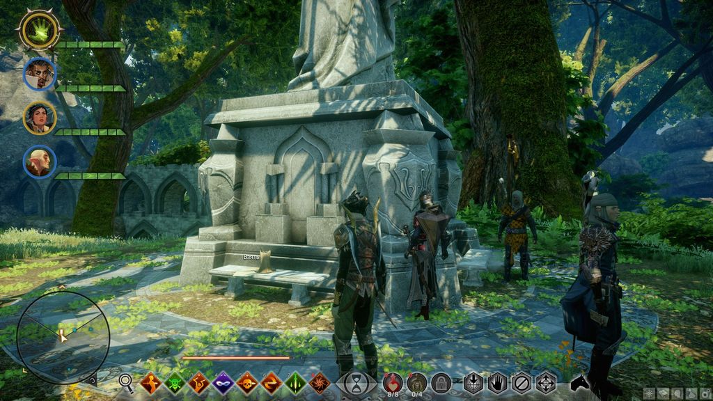 Dragon age inquisition карта бастиона эльгарнана в изумрудных могилах