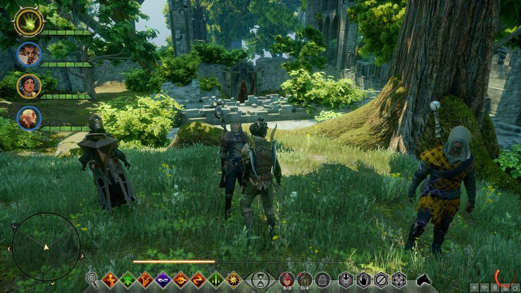 Dragon age inquisition карта бастиона эльгарнана в изумрудных могилах