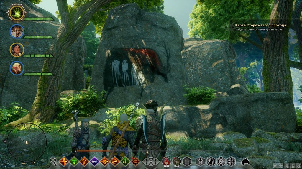 Карта бастиона эльгарнана dragon age inquisition