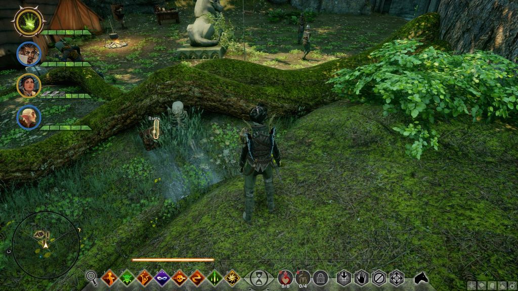 Изумрудные могилы dragon age inquisition карта