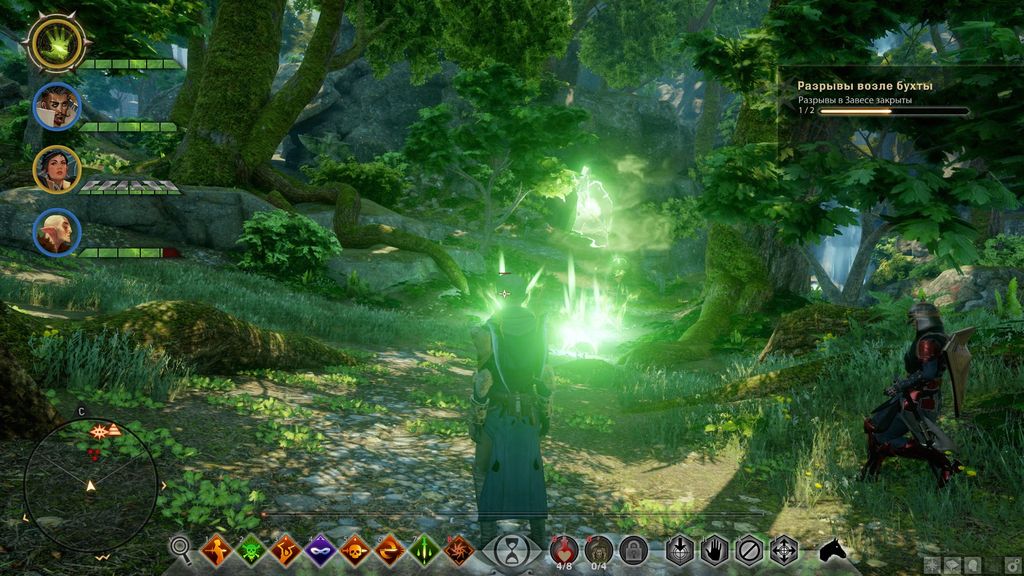 Изумрудные могилы dragon age inquisition карта