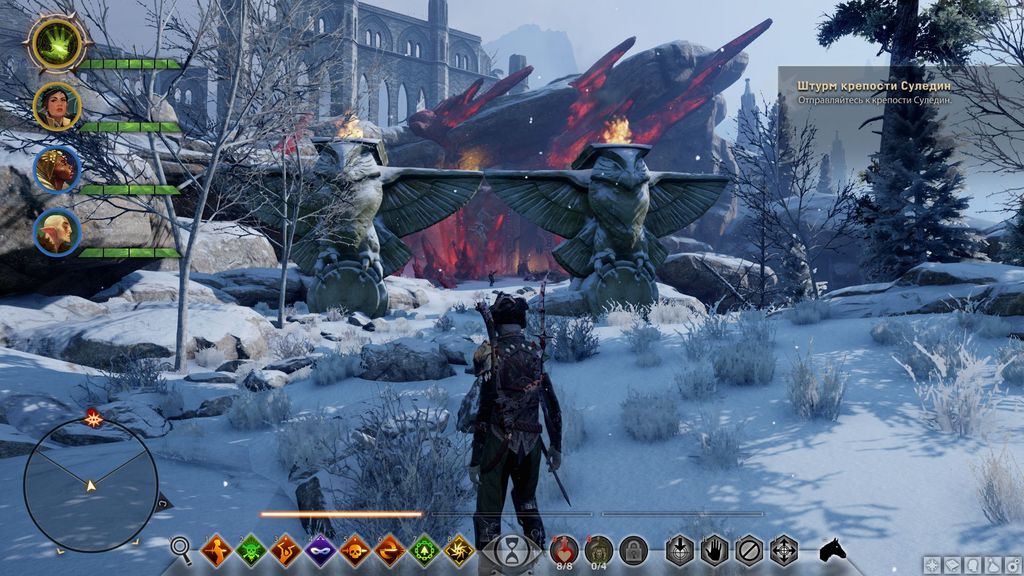 Dragon age inquisition эмприз дю лион карта