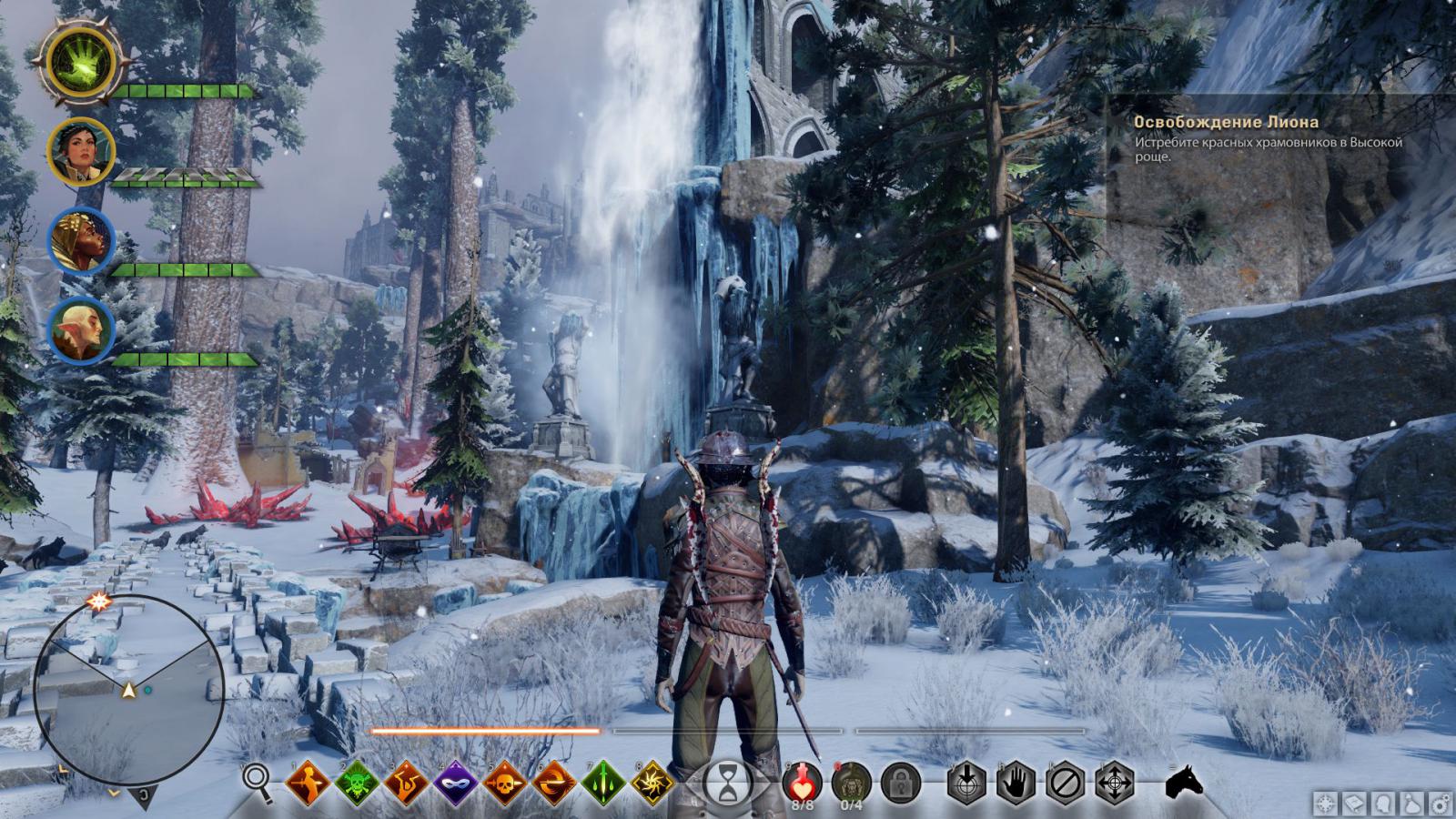 Dragon age inquisition эмприз дю лион карта