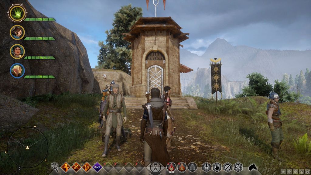 Карта к пути к водопаду dragon age inquisition