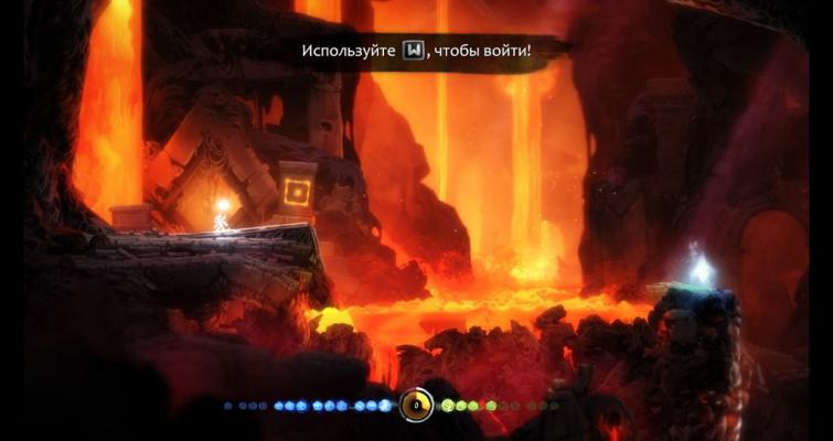 Ori and the Blind Forest. Поиски Элемента тепла