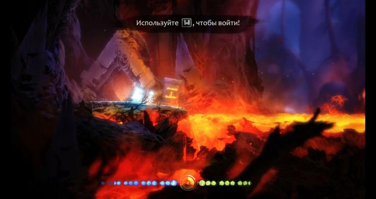 Ori and the Blind Forest. Поиски Элемента тепла