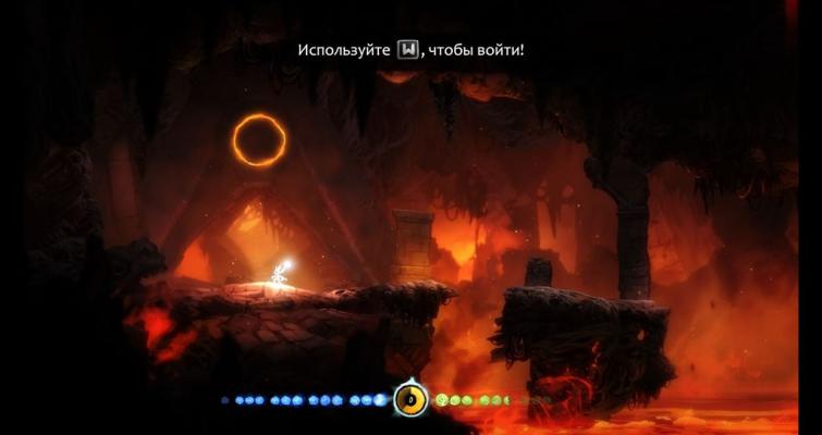 Ori and the Blind Forest. Поиски Элемента тепла