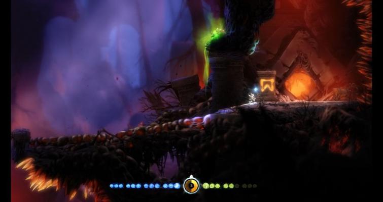 Ori and the Blind Forest. Поиски Элемента тепла