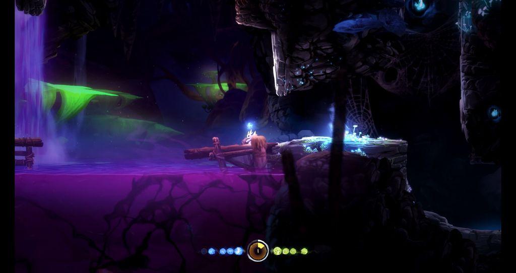 Ori and the blind forest сосуды умений в верхних трясинах