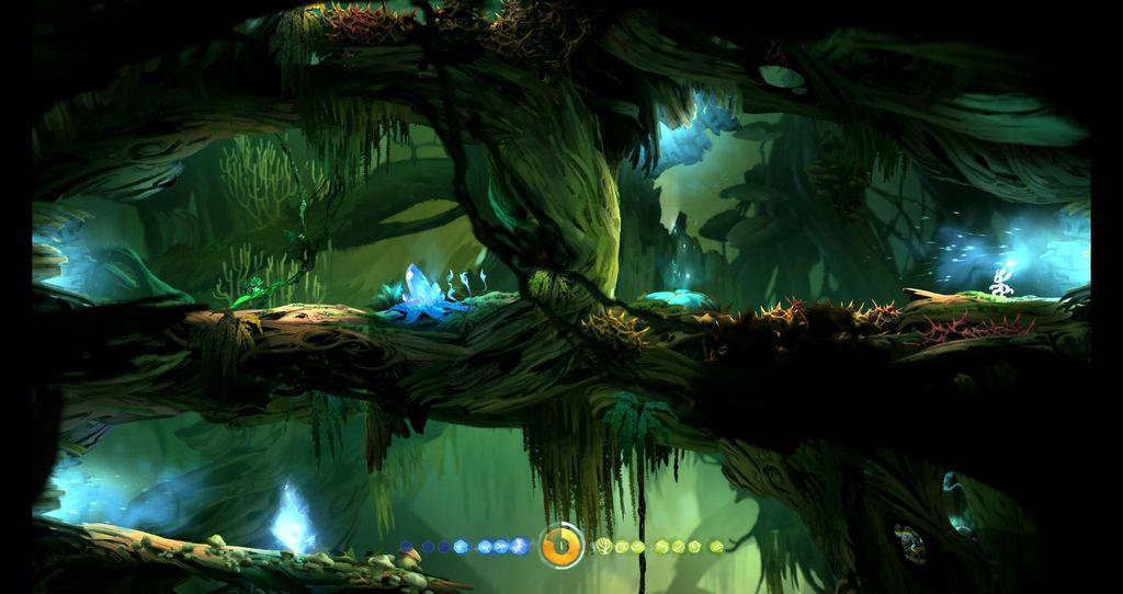 Ori and the blind forest сосуды умений в верхних трясинах