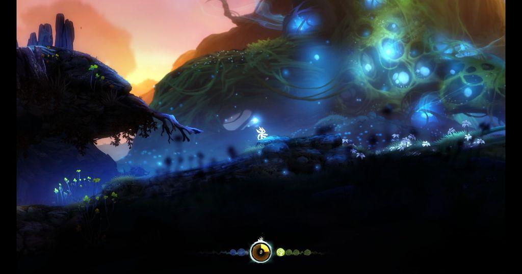 Ori and the blind forest сосуды умений в верхних трясинах