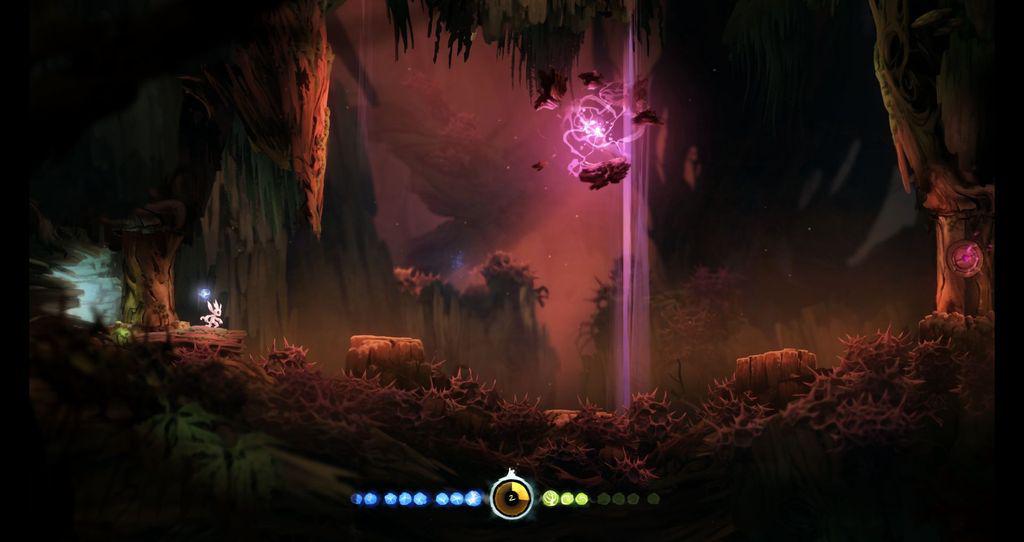 Ori and the blind forest сосуды умений в верхних трясинах