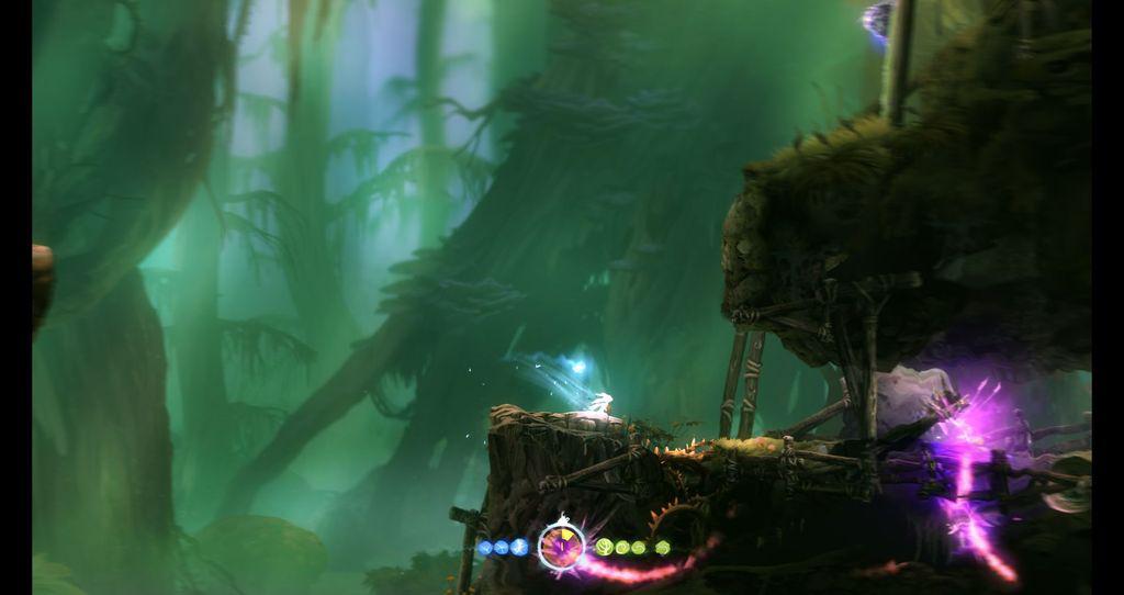 Ori and the blind forest сосуды умений в верхних трясинах