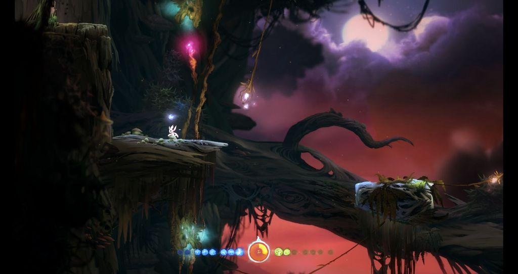 Ori and the blind forest сосуды умений в верхних трясинах