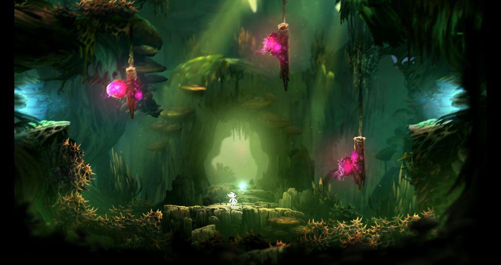 Ori and the blind forest сосуды умений в верхних трясинах