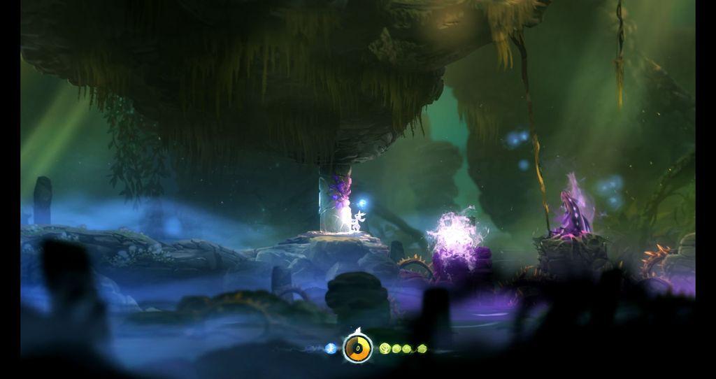 Ori and the blind forest сосуды умений в верхних трясинах