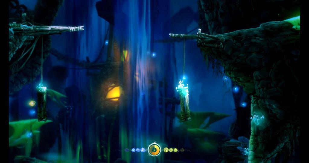 Ori and the blind forest сосуды умений в верхних трясинах