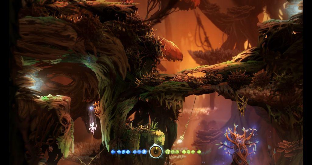 Ori and the blind forest сосуды умений в верхних трясинах