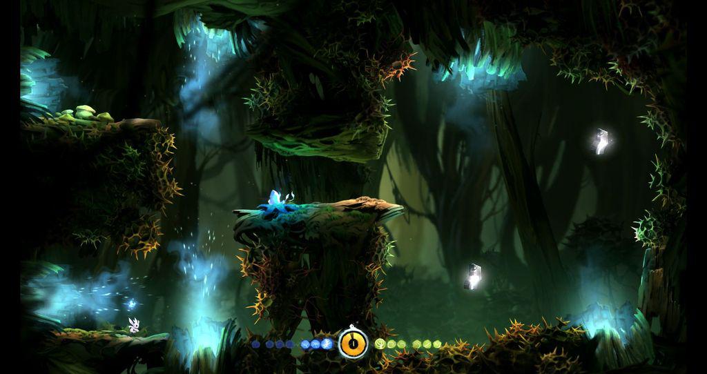 Ori and the blind forest сосуды умений в верхних трясинах