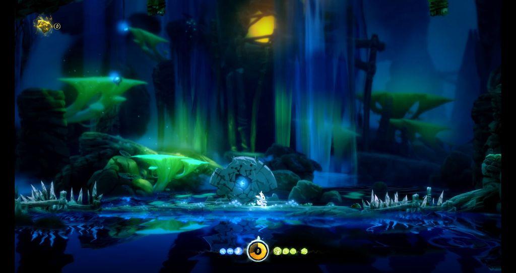 Ori and the blind forest сосуды умений в верхних трясинах