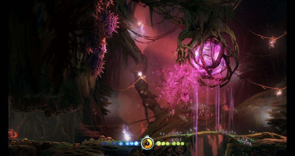 Ori and the blind forest сосуды умений в верхних трясинах