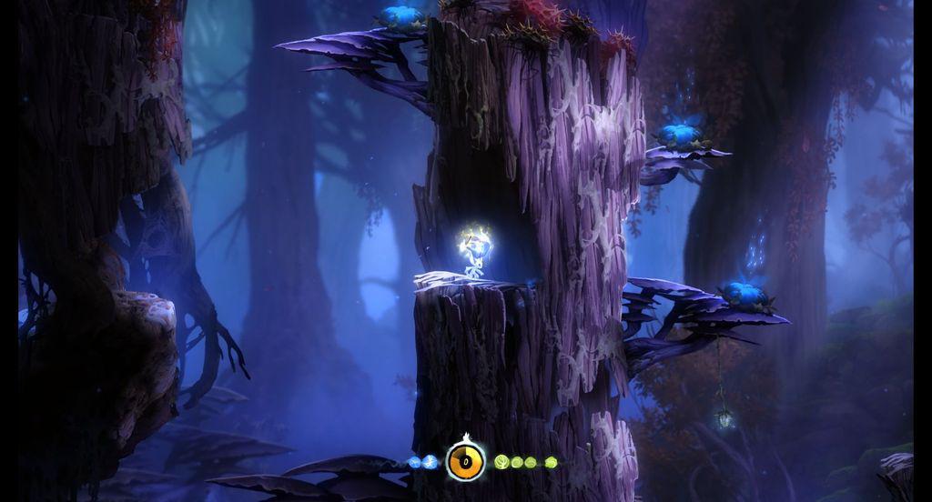 Ori and the blind forest сосуды умений в верхних трясинах