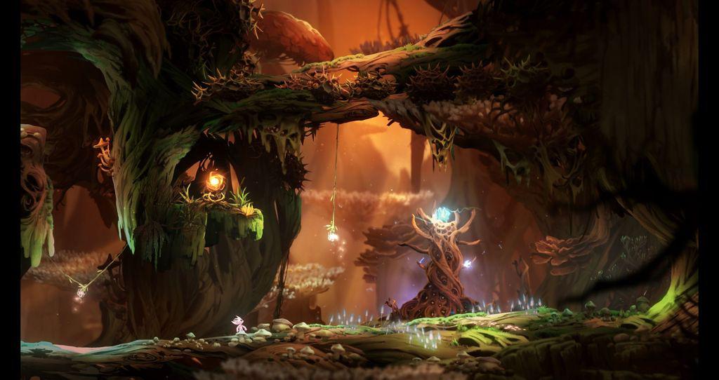 Ori and the blind forest сосуды умений в верхних трясинах