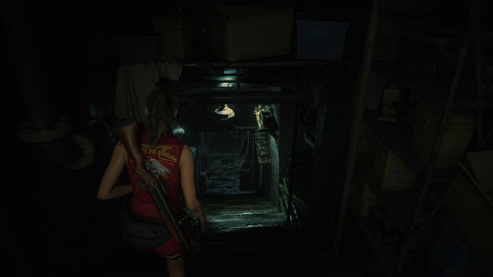 Прохождение Resident Evil 2. Remake. Клэр. Кампания А. Часть 2. Приют. Канализация