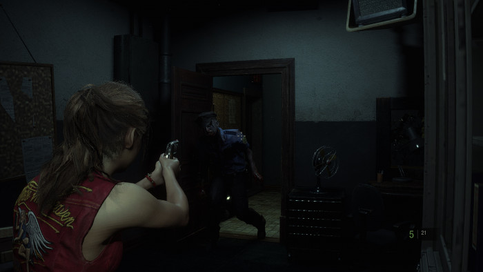 Прохождение Resident Evil 2. Remake. Клэр. Кампания А. Часть 1. Полицейский участок
