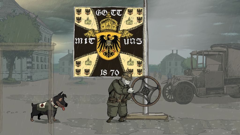 Valiant hearts the great war как вылечить карла