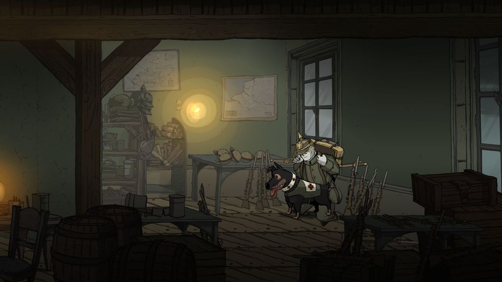 Valiant hearts the great war как вылечить карла