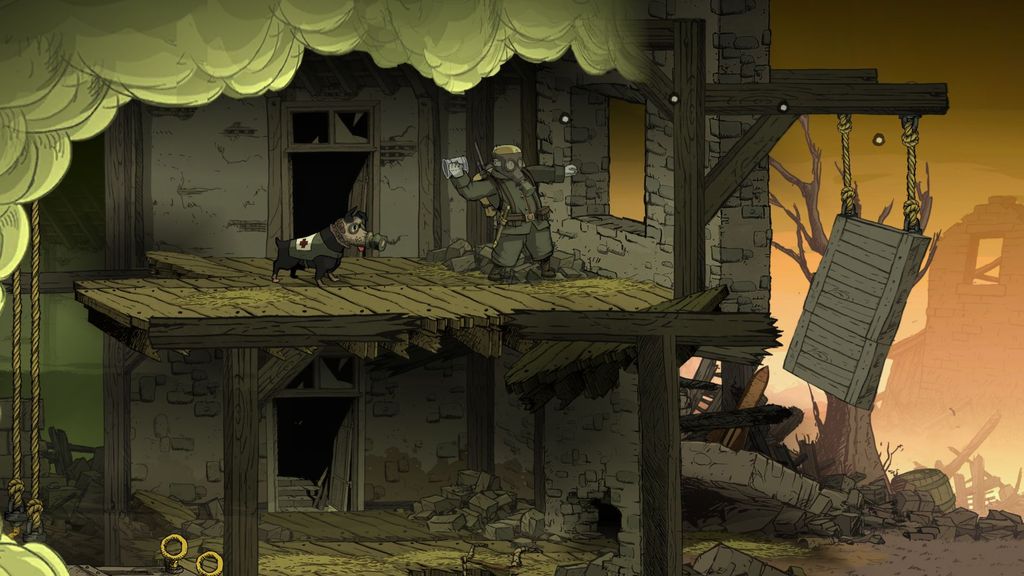 Valiant hearts the great war как вылечить карла