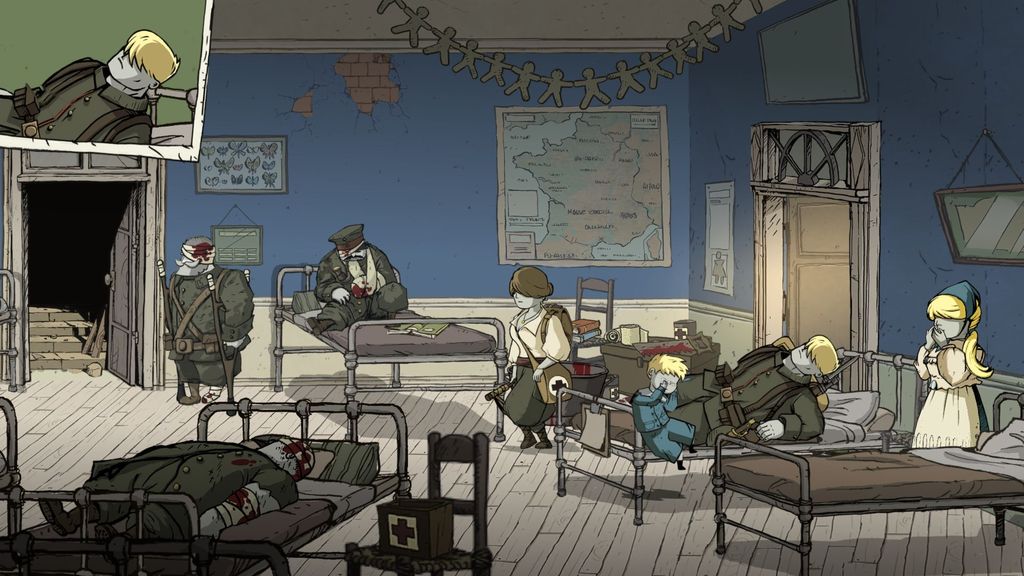 Valiant hearts the great war как вылечить карла