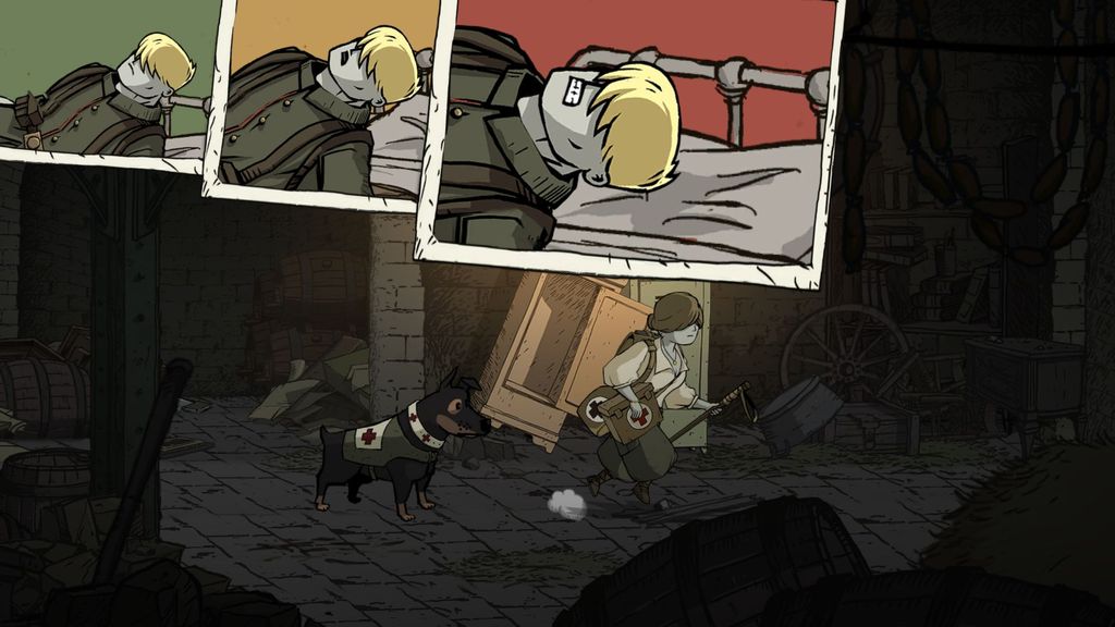 Valiant hearts the great war как вылечить карла